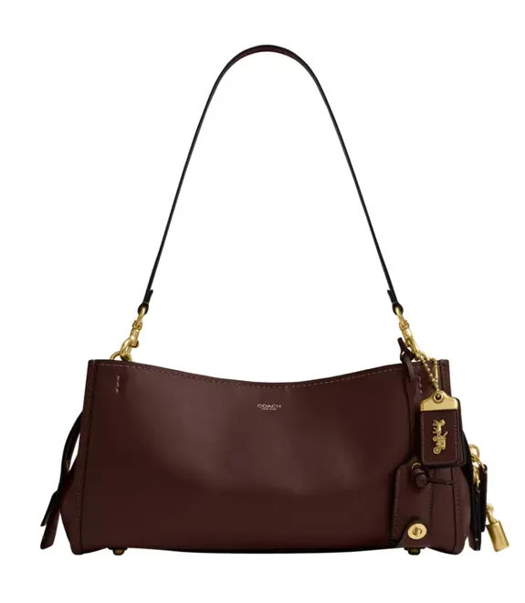 BOLSA COACH NEW YORK ROGUE 34 MARROM