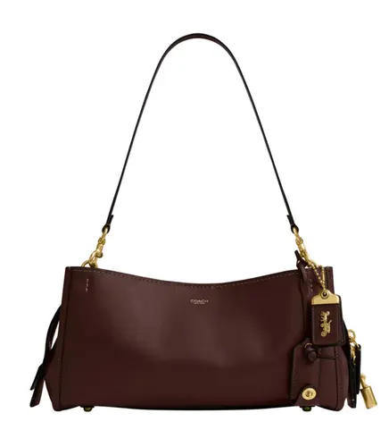 BOLSA COACH NEW YORK ROGUE 34 MARROM