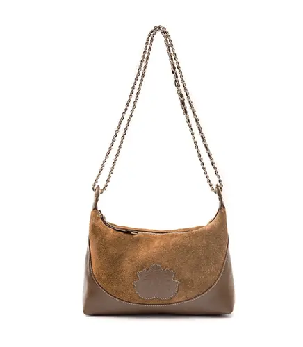 BOLSA PEQUENA DAYSE CROSSBODY ISLA CARAMELO