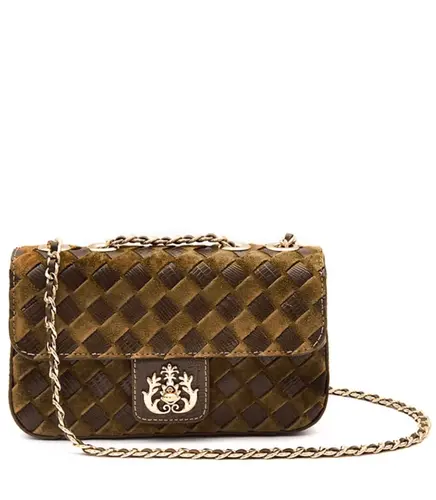 BOLSA PEQUENA ANNE TRESSÊ ISLA CARAMELO