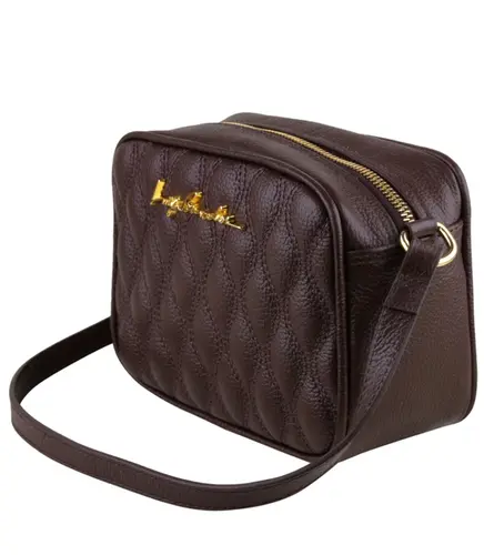 BOLSA PEQUENA LUIZA BARCELOS MARROM