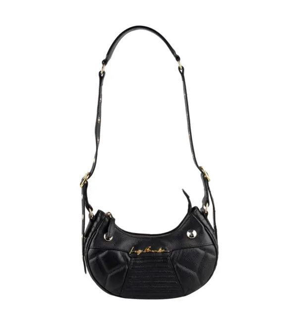 BOLSA PEQUENA BAGUETE LUIZA BARCELOS PRETO