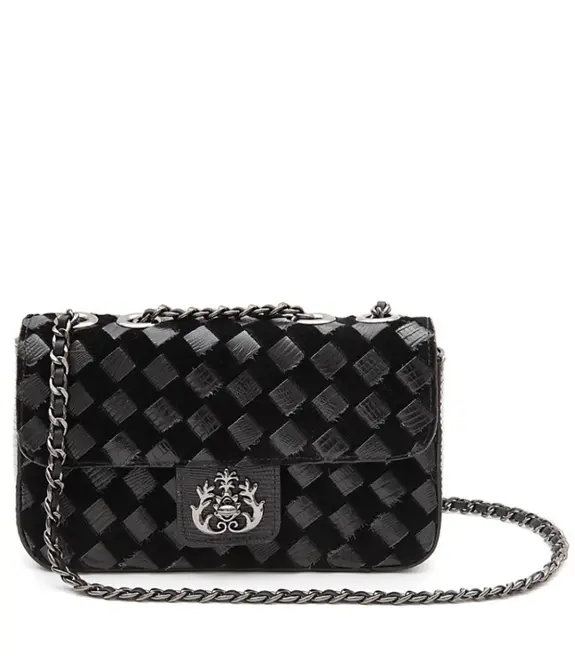 BOLSA PEQUENA ANNE TRESSÊ ISLA PRETO