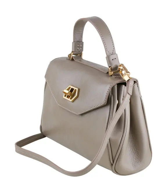 BOLSA PEQUENA SATCHEL AREZZO CINZA