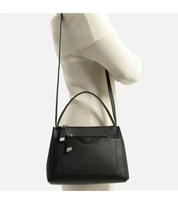 BOLSA TOTE MÉDIA EMILLY AREZZO PRETO