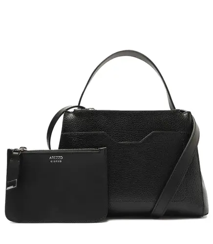 BOLSA TOTE MÉDIA EMILLY AREZZO PRETO