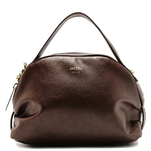 BOLSA PEQUENA AREZZO MARROM