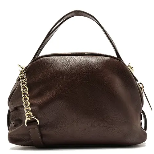 BOLSA PEQUENA AREZZO MARROM