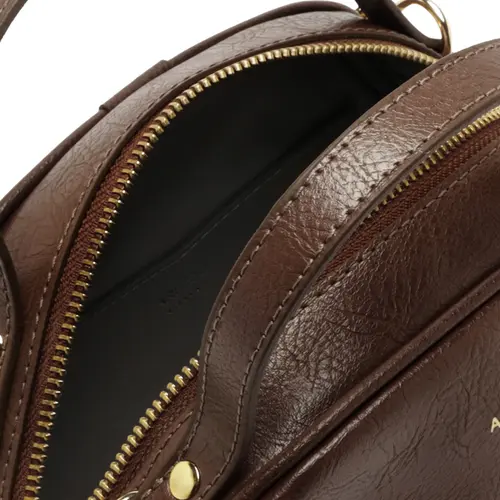 BOLSA PEQUENA AREZZO MARROM