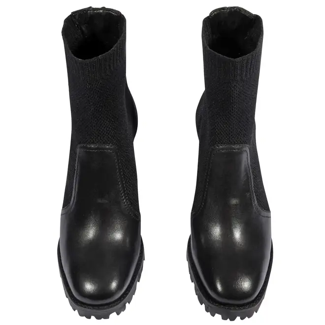 BOTA SALTO BLOCO MÉDIO MARIÁ SCHUTZ PRETO