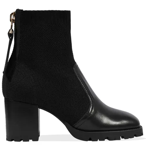 BOTA SALTO BLOCO MÉDIO MARIÁ SCHUTZ PRETO