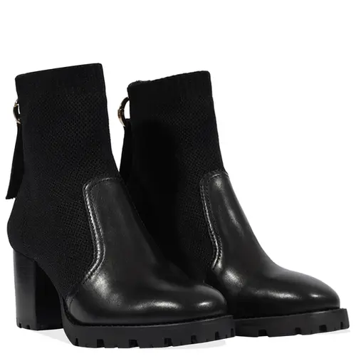 BOTA SALTO BLOCO MÉDIO MARIÁ SCHUTZ PRETO