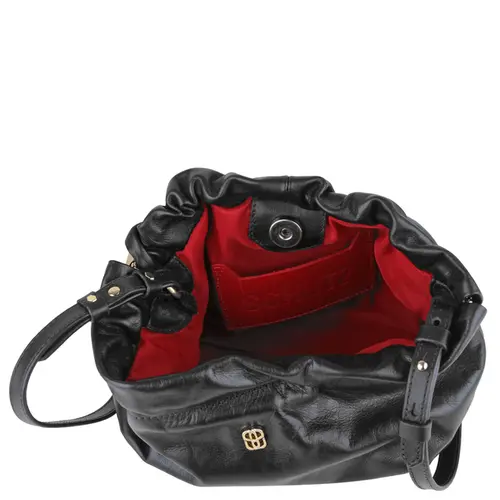 BOLSA PEQUENA BUCKET SCHUTZ PRETO