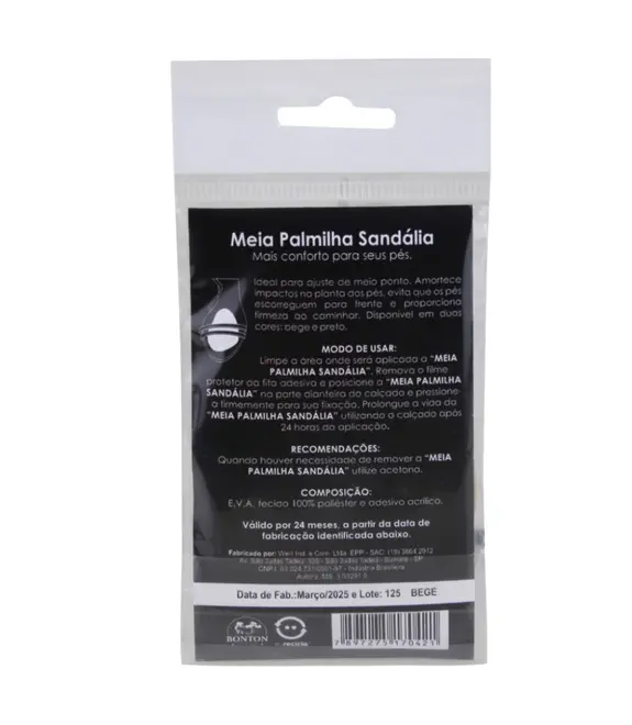 MEIA PALMILHA BT ACQUARELA