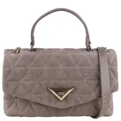 BOLSA MÉDIA MATELASSÊ SCHUTZ CINZA