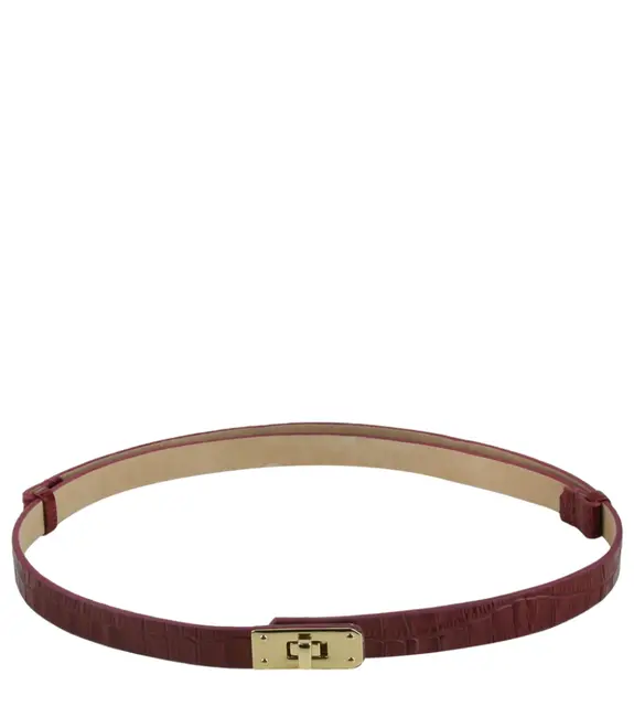 CINTO AJUSTÁVEL CROCO BENTANA VERMELHO