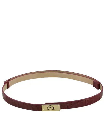 CINTO AJUSTÁVEL CROCO BENTANA VERMELHO