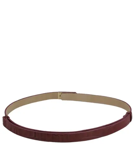 CINTO AJUSTÁVEL CROCO BENTANA VERMELHO