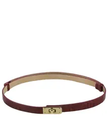 CINTO AJUSTÁVEL CROCO BENTANA VERMELHO