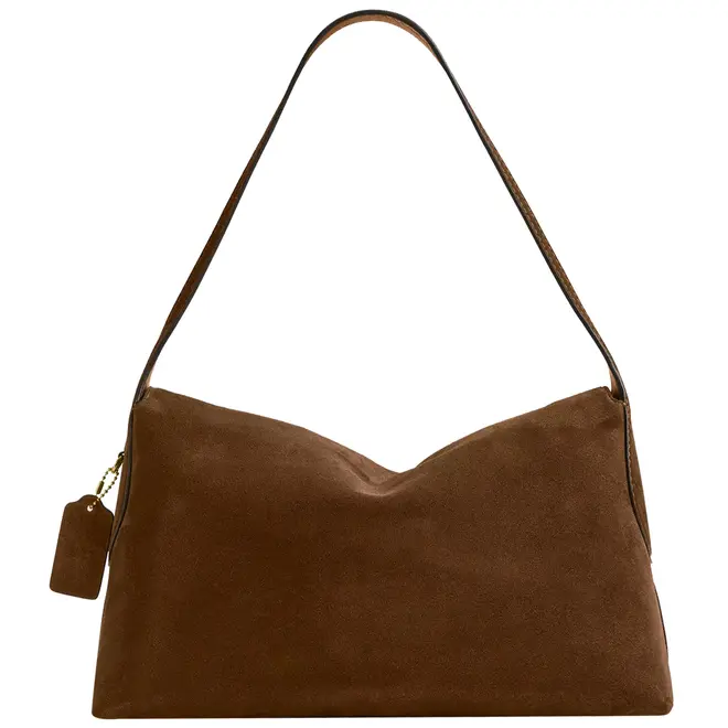 BOLSA COACH NEW YORK CHELSEA SHOULDER 36 MARROM