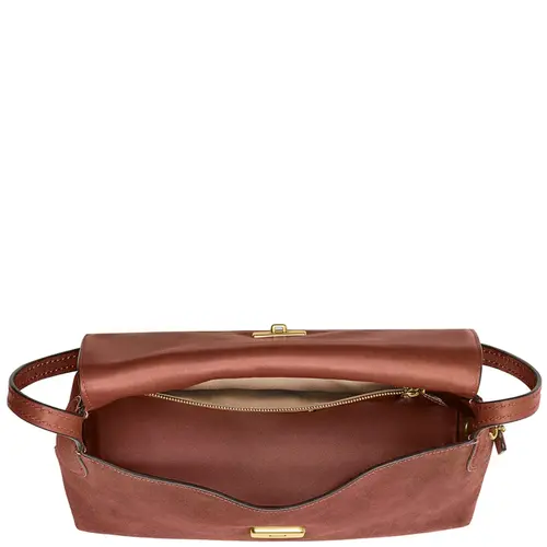 BOLSA COACH NEW YORK CHELSEA SHOULDER 30 MARROM