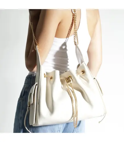 BOLSA MÉDIA LILIBET SCHUTZ BRANCO