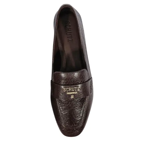 MOCASSIM SHOP SCHUTZ MARROM