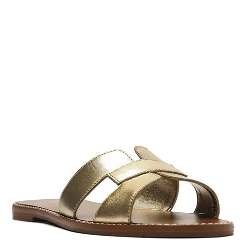SANDÁLIA RASTEIRA AREZZO DOURADO