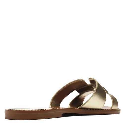 SANDÁLIA RASTEIRA AREZZO DOURADO