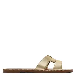 SANDÁLIA RASTEIRA AREZZO DOURADO