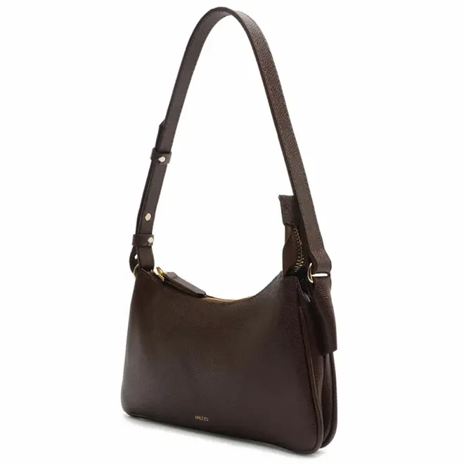 BOLSA PEQUENA AREZZO MARROM