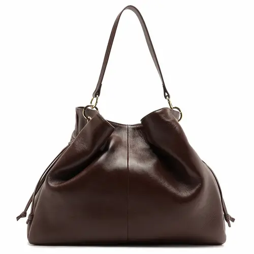 BOLSA HOBO GRANDE AREZZO MARROM