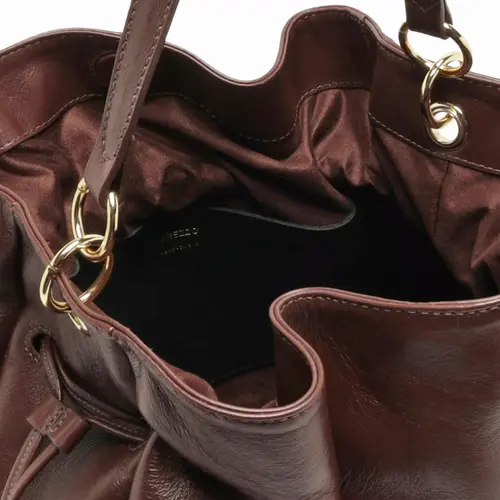 BOLSA HOBO GRANDE AREZZO MARROM