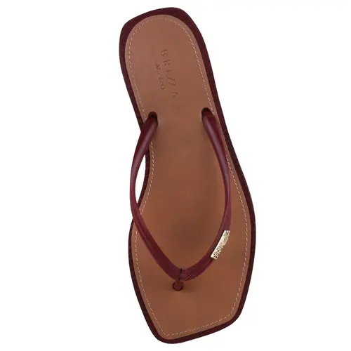 CHINELO BRIZZA SQUARE AREZZO VERMELHO