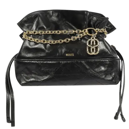BOLSA MÉDIA BUCKET SAMMY SCHUTZ PRETO