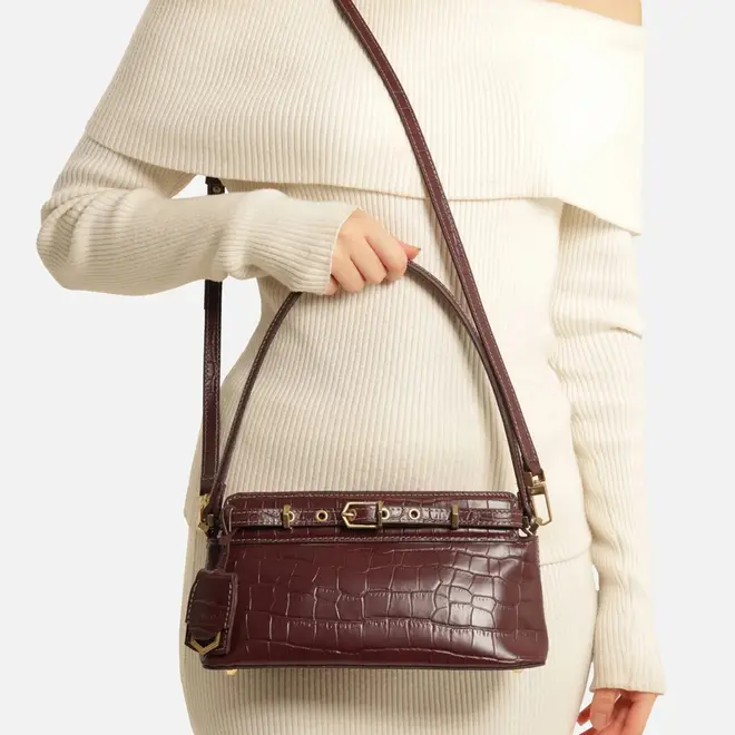 BOLSA PEQUENA AREZZO VINHO