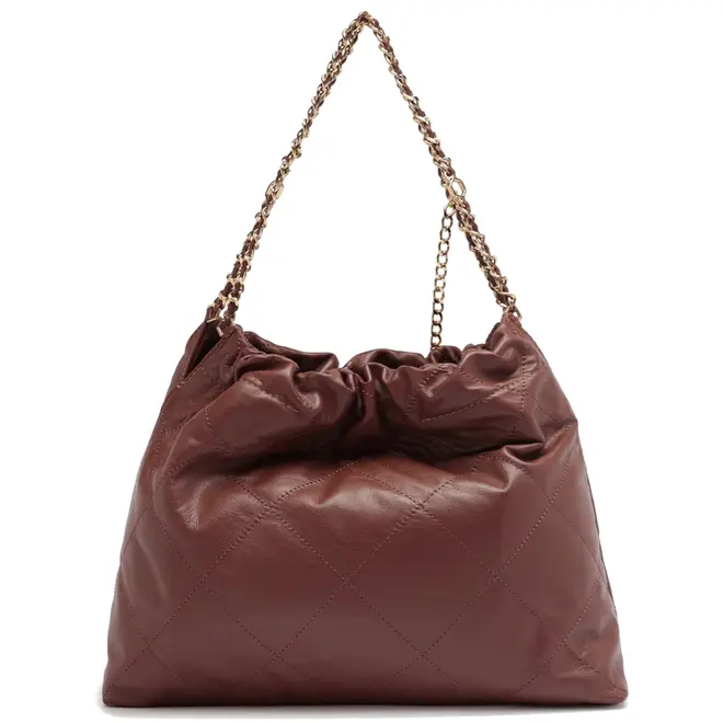 BOLSA HOBO GRANDE AREZZO MARROM