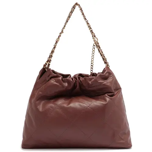 BOLSA HOBO GRANDE AREZZO MARROM