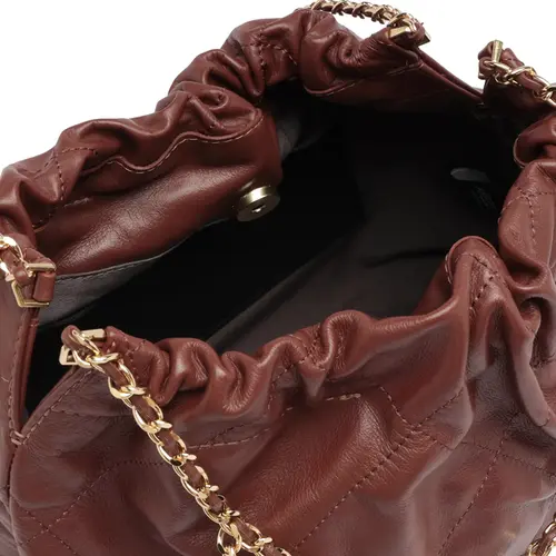 BOLSA HOBO GRANDE AREZZO MARROM