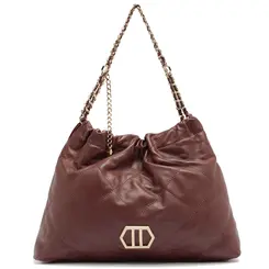 BOLSA HOBO GRANDE AREZZO MARROM