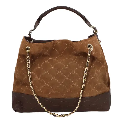 BOLSA GRANDE HOBO LUIZA BARCELOS CARAMELO