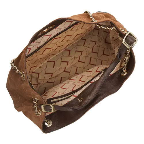 BOLSA GRANDE HOBO LUIZA BARCELOS CARAMELO