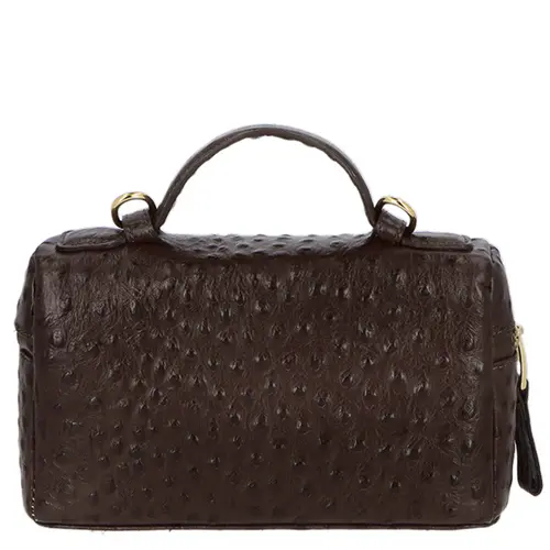BOLSA PEQUENA VANITY LUIZA BARCELOS MARROM