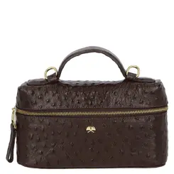 BOLSA PEQUENA VANITY LUIZA BARCELOS MARROM