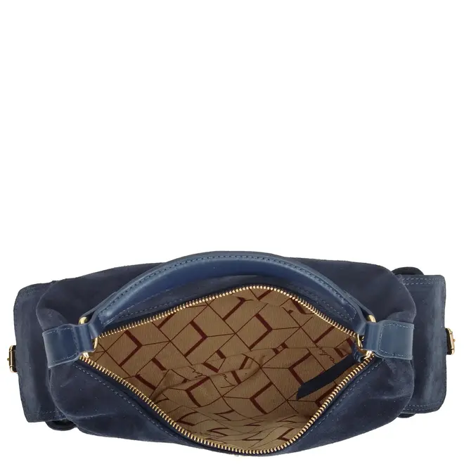 BOLSA MÉDIA UTILITÁRIA LUIZA BARCELOS AZUL