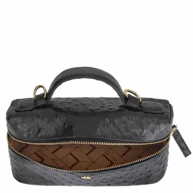 BOLSA PEQUENA VANITY LUIZA BARCELOS PRETO