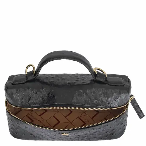 BOLSA PEQUENA VANITY LUIZA BARCELOS PRETO