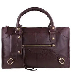 BOLSA GRANDE SHOPPING AREZZO MARROM