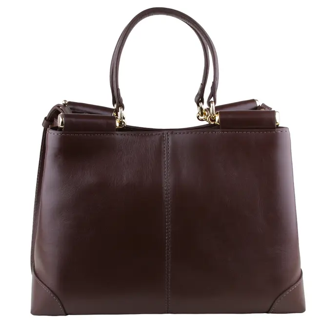BOLSA MÉDIA TOTE TRESSÊ AREZZO MARROM