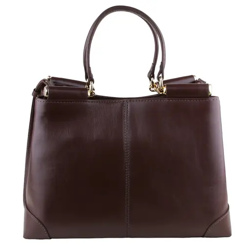 BOLSA MÉDIA TOTE TRESSÊ AREZZO MARROM